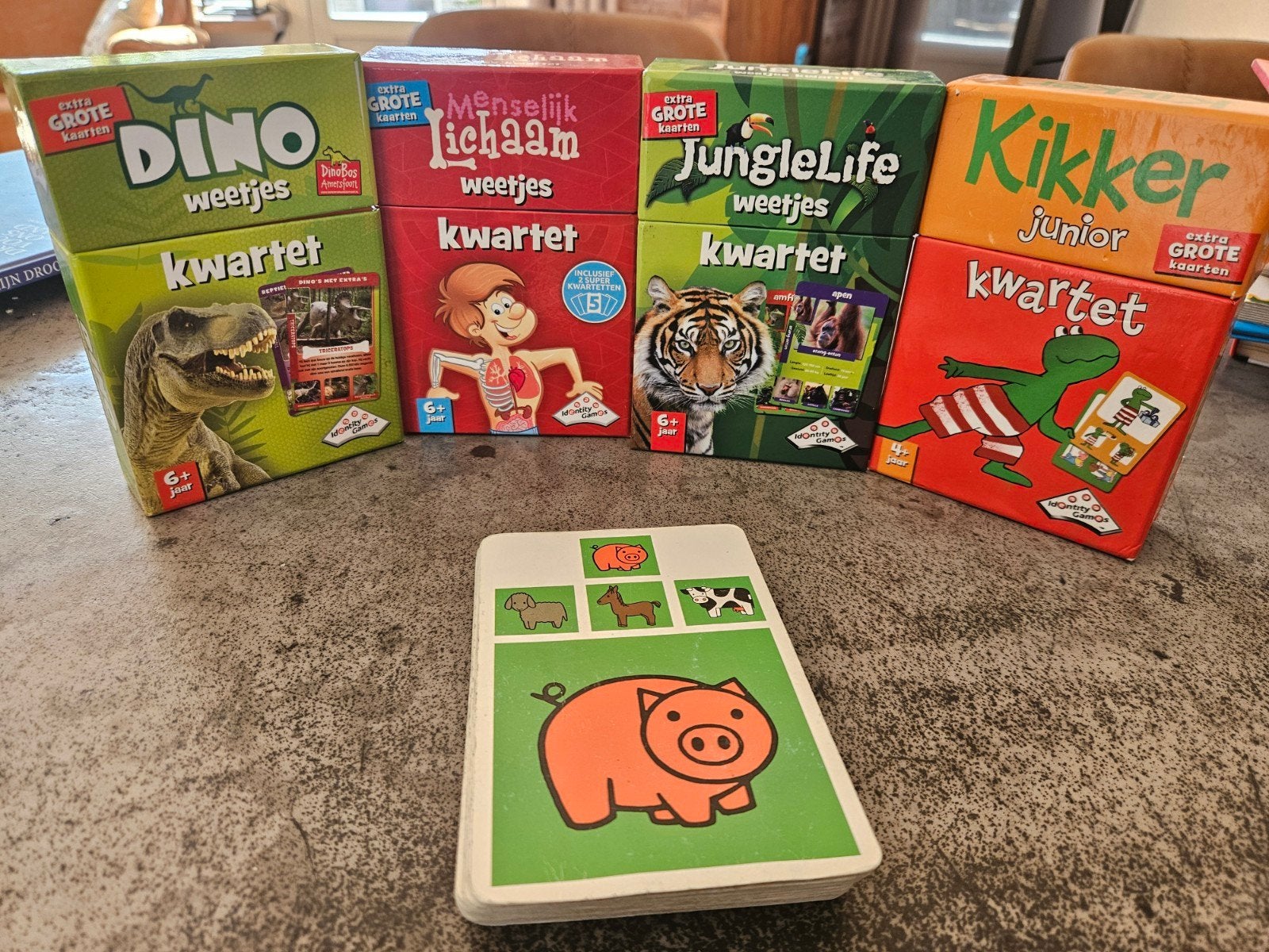 5 verschillende kwartetten, Ophalen of Verzenden, Zo goed als nieuw, Kwartet(ten)