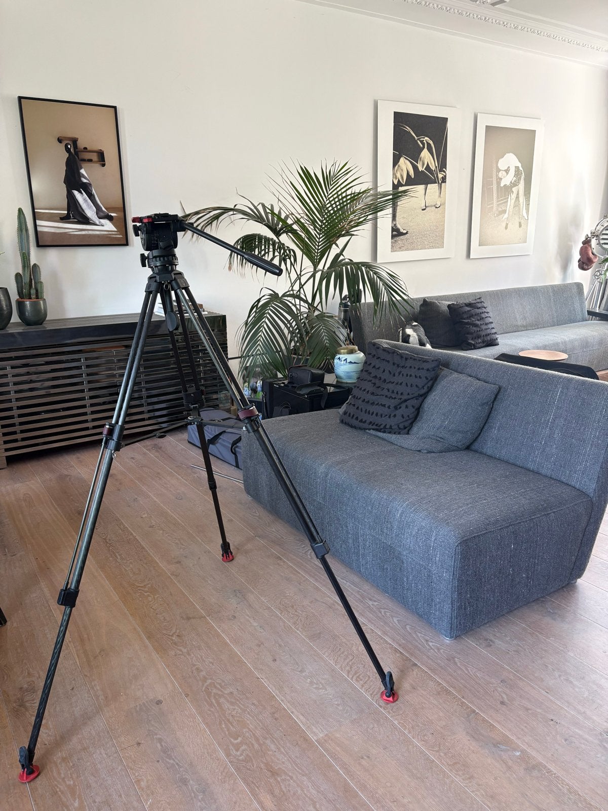 Sachtler FSB 6 Carbon Statiefset (Speedlock CF + spreider), Overige merken, Statief, Ophalen, Gebruikt