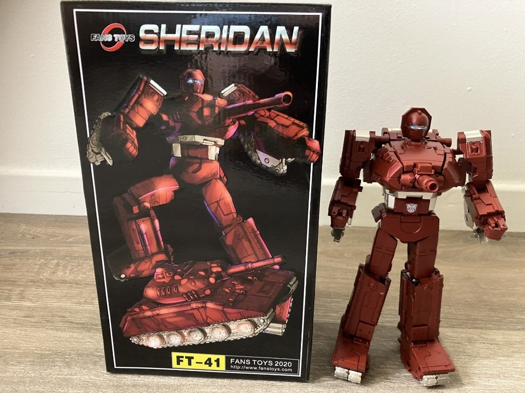 Transformers Fans Toys FT-41 Sheridan (Warpath), Verzamelen, Transformers, G1, Ophalen of Verzenden, Zo goed als nieuw, Autobots