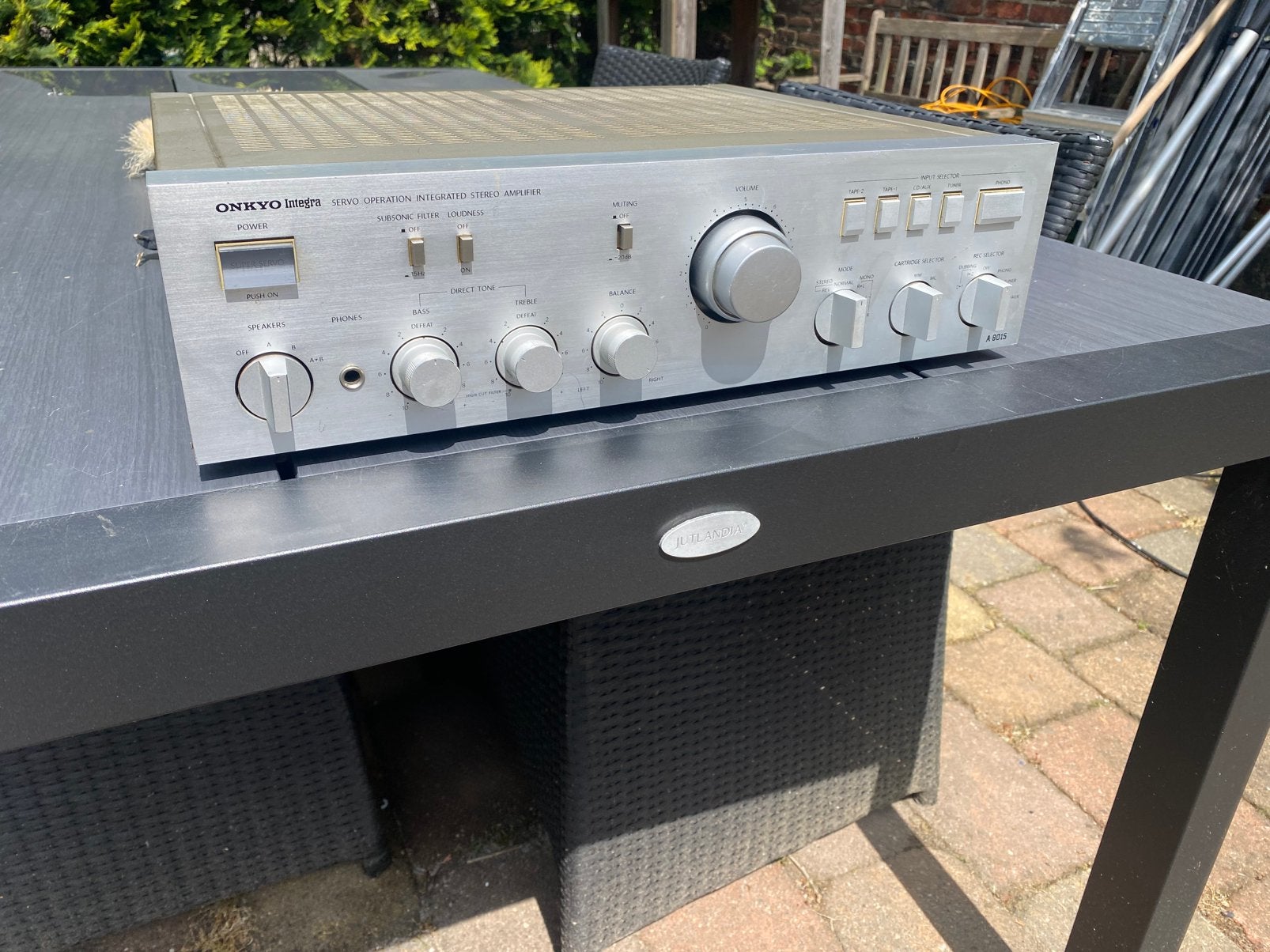 Onkyo A 8015 topklasse stereo versterker, Ophalen of Verzenden, Zo goed als nieuw, Onkyo