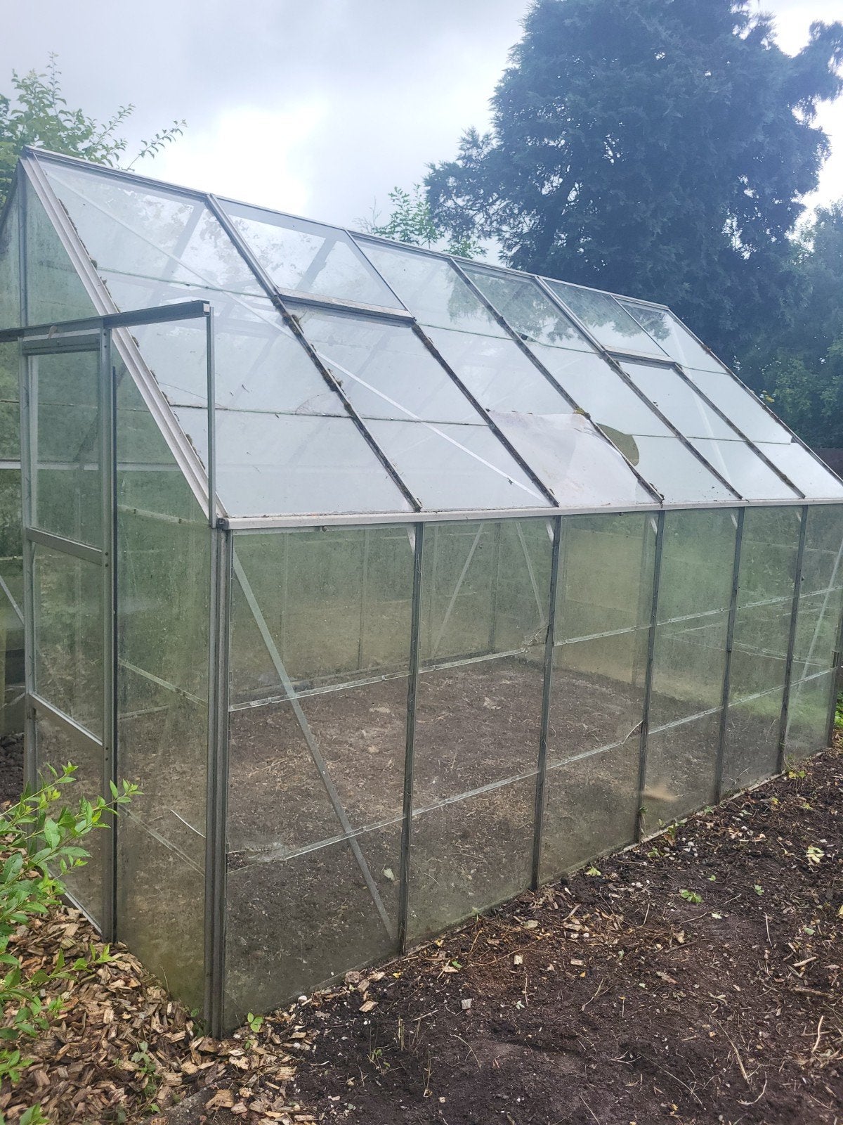 GEZOCHT: tuindersglas / kas ramen, Tuin en Terras, Kassen, Ophalen, Gebruikt, Kweekkas, Glas