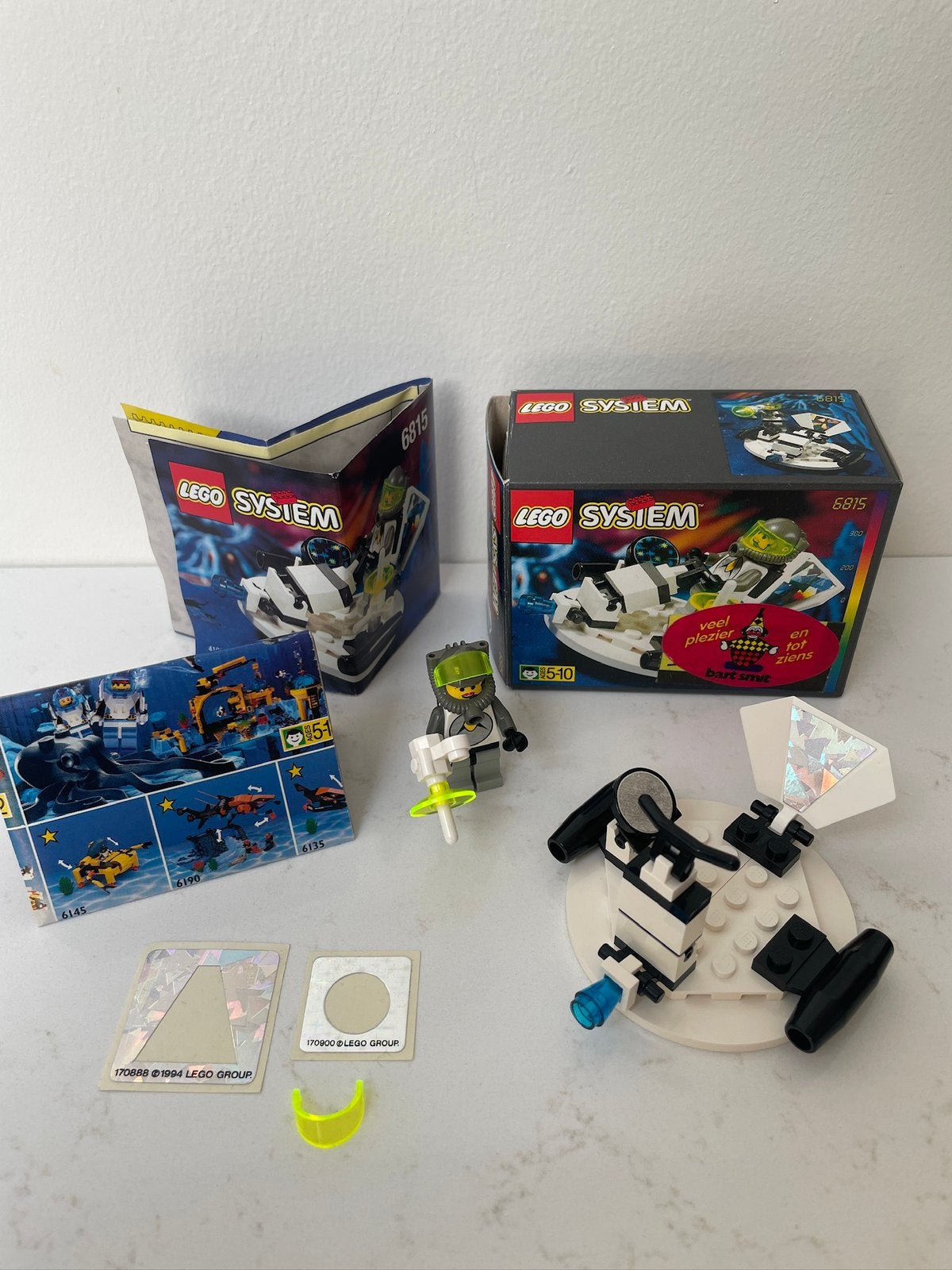 Lego Space 6815 Hoovertron, Ophalen of Verzenden, Zo goed als nieuw