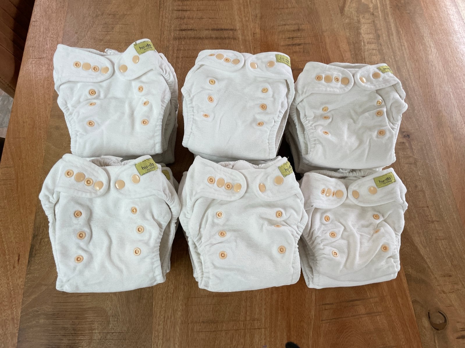 Hu-da One Size luiers - 28 stuks, Ophalen of Verzenden, Gebruikt