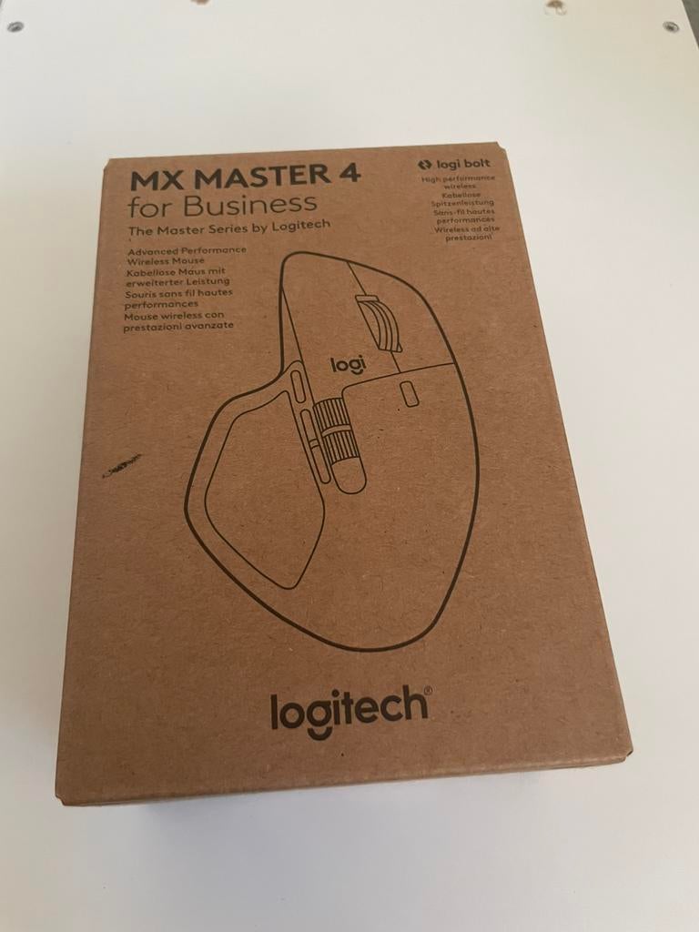 Logitech MX Master 4, draadloze muis NIEUW., Computers en Software, Muizen, Ophalen, Nieuw, Draadloos, Muis