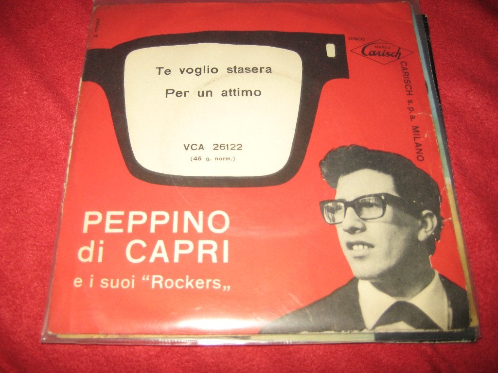 Peppino di Capri: Te voglio stasera, Ophalen of Verzenden, Zo goed als nieuw, Pop