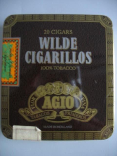 blikje wilde cigarrillos agio, Verzamelen, Ophalen of Verzenden, Zo goed als nieuw