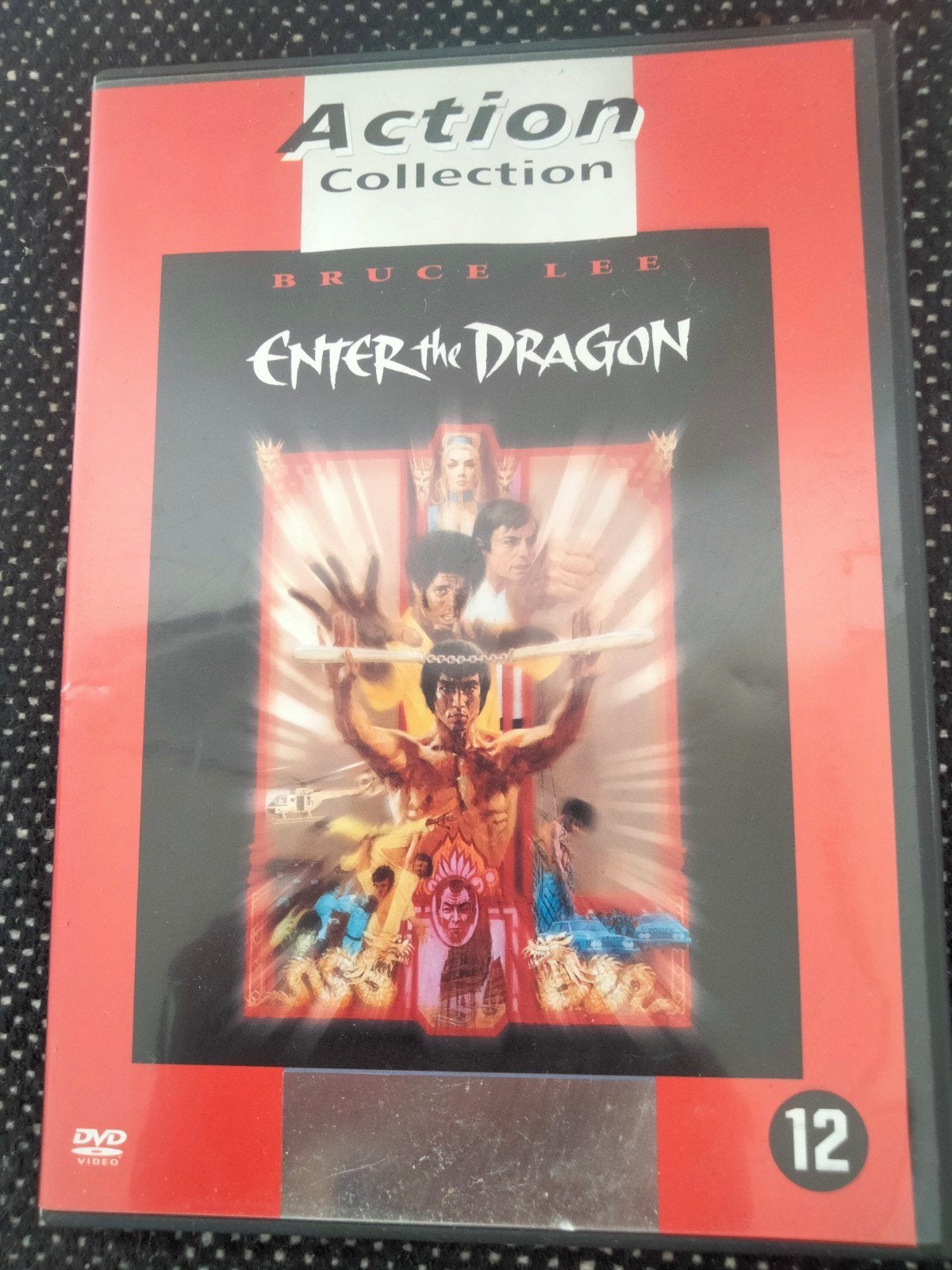 Enter the Dragon - Bruce Lee (Action Collection DVD), Vanaf 12 jaar, Ophalen of Verzenden, Gebruikt, Martial Arts