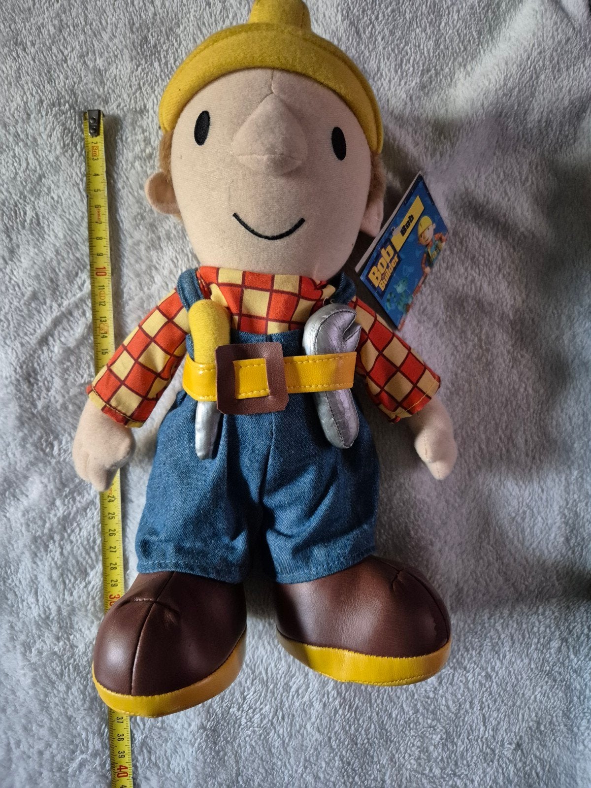 Bob de Bouwer Knuffel - Born to Play - 30 cm, Kinderen en Baby's, Overige merken, Overige karakters, Overige typen, Ophalen of Verzenden
