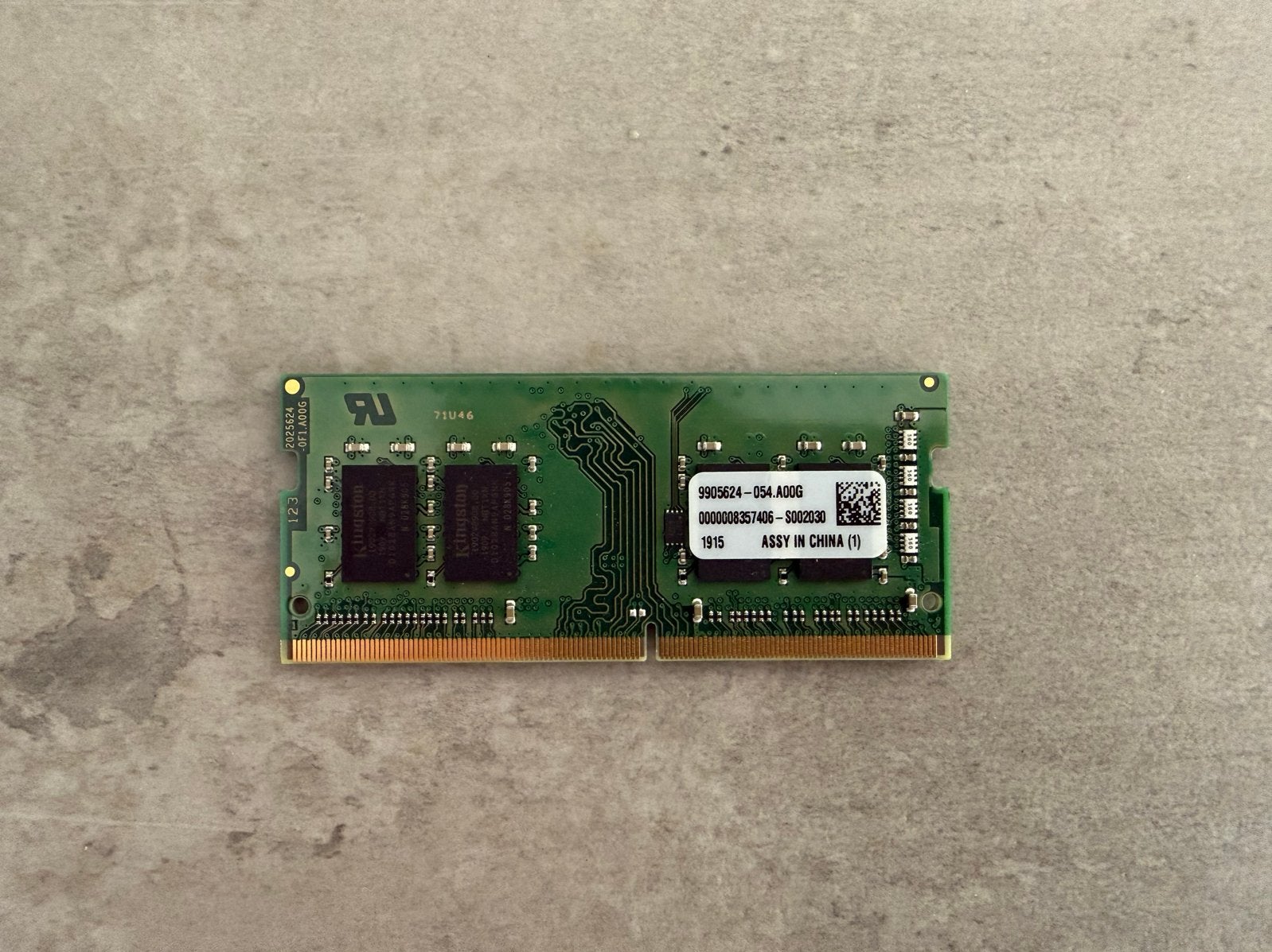 Kingston 8GB DDR4 Laptop RAM Geheugen, Computers en Software, RAM geheugen, Ophalen, Gebruikt, DDR4, 8 GB