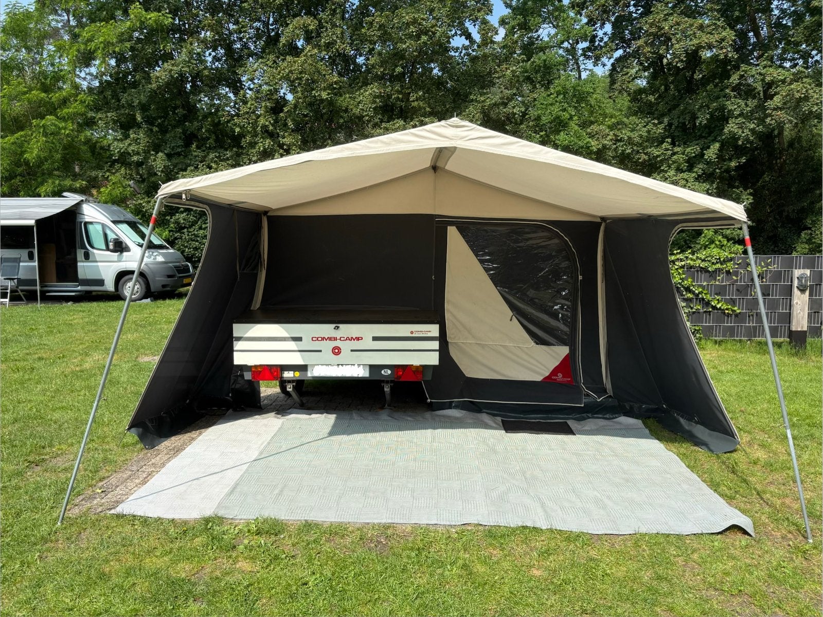 Combi Camp Venezia 2003 vouwwagen met keuken, Caravans en Kamperen, Ophalen, Combi-Camp, Tot en met 2, Aanwezig