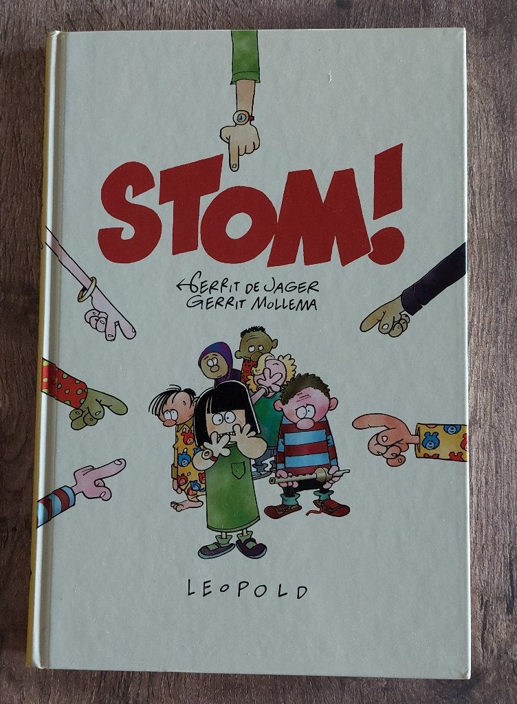 Gerrit de Jager STOM! 1996 gesigneerd, Boeken, Gerrit de Jager, Eén stripboek, Ophalen of Verzenden, Zo goed als nieuw