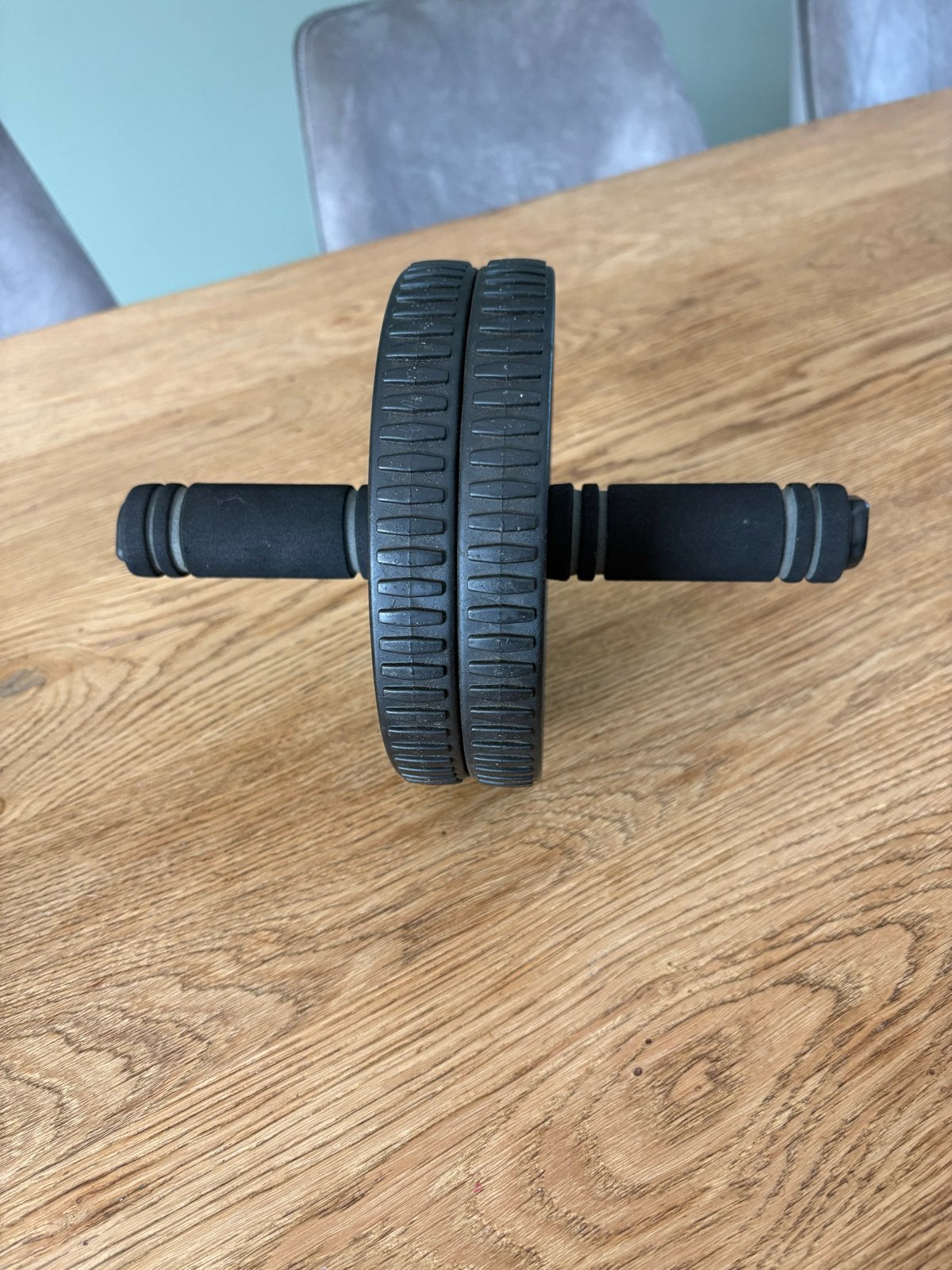 Buikspierwiel - Perfect voor thuistraining, Sport en Fitness, Fitnessmaterialen, Ophalen of Verzenden, Zo goed als nieuw, Buik