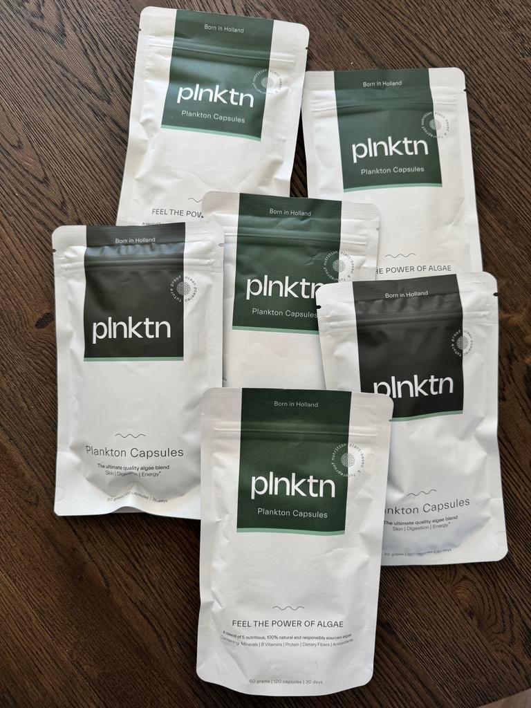 Plnktn Supplementen: Plankton, Magnesium, Vitamine D3, Sieraden, Tassen en Uiterlijk, Uiterlijk | Dieet en Afvallen, Ophalen of Verzenden