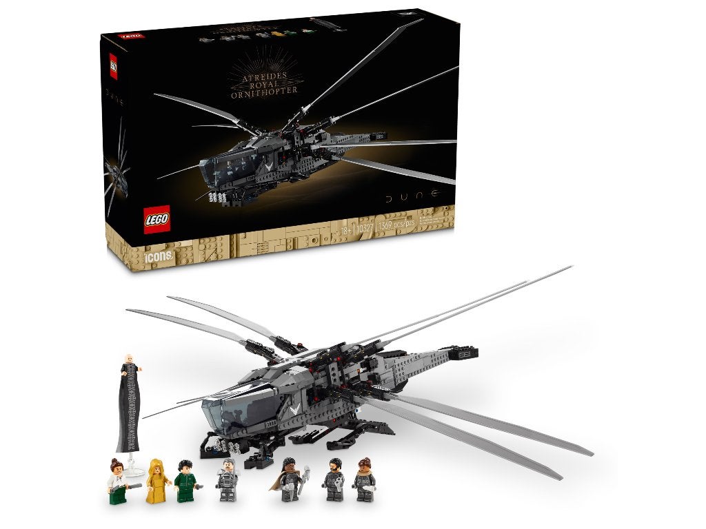 Lego ICONS 10327 Dune Atreides Royal Ornithopter, Ophalen of Verzenden, Nieuw, Complete set, Lego