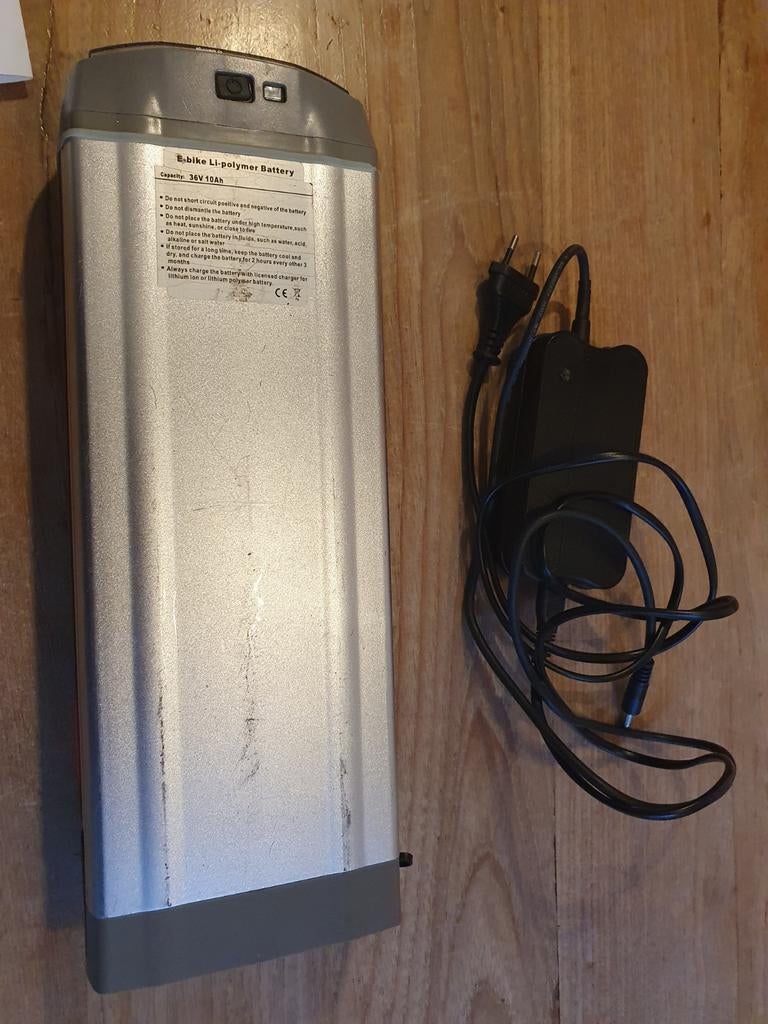 Gereviseerde Stella accu 36V 10Ah met oplader en garantie, Ophalen