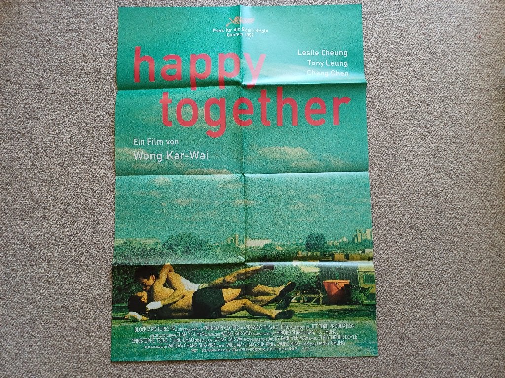 HAPPY   TOGETHER     filmposter.*, Rechthoekig Staand, Verzenden, Nieuw, A1 t/m A3