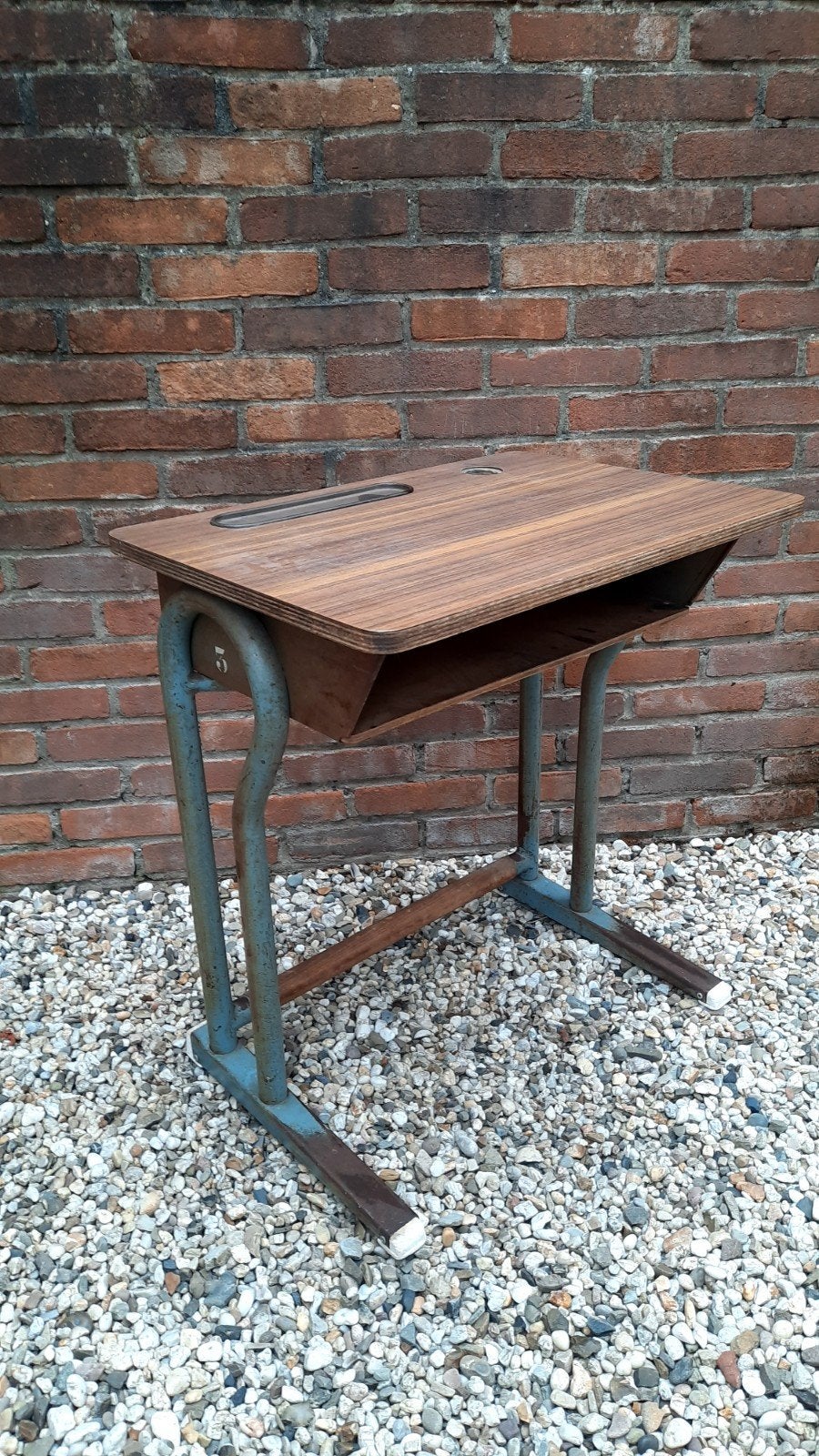 Vintage schooltafeltje Luctor NV Baan - Originele staat, Ophalen