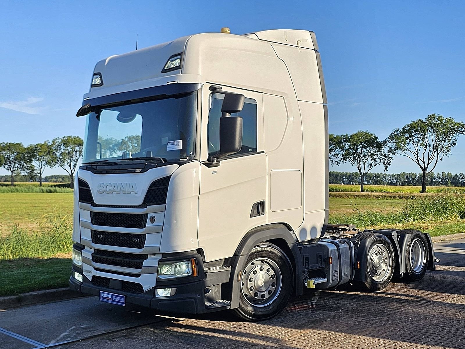 SCANIA R500 6x2/4 lb mega ret, Automaat, Euro 6, Scania, Wit
