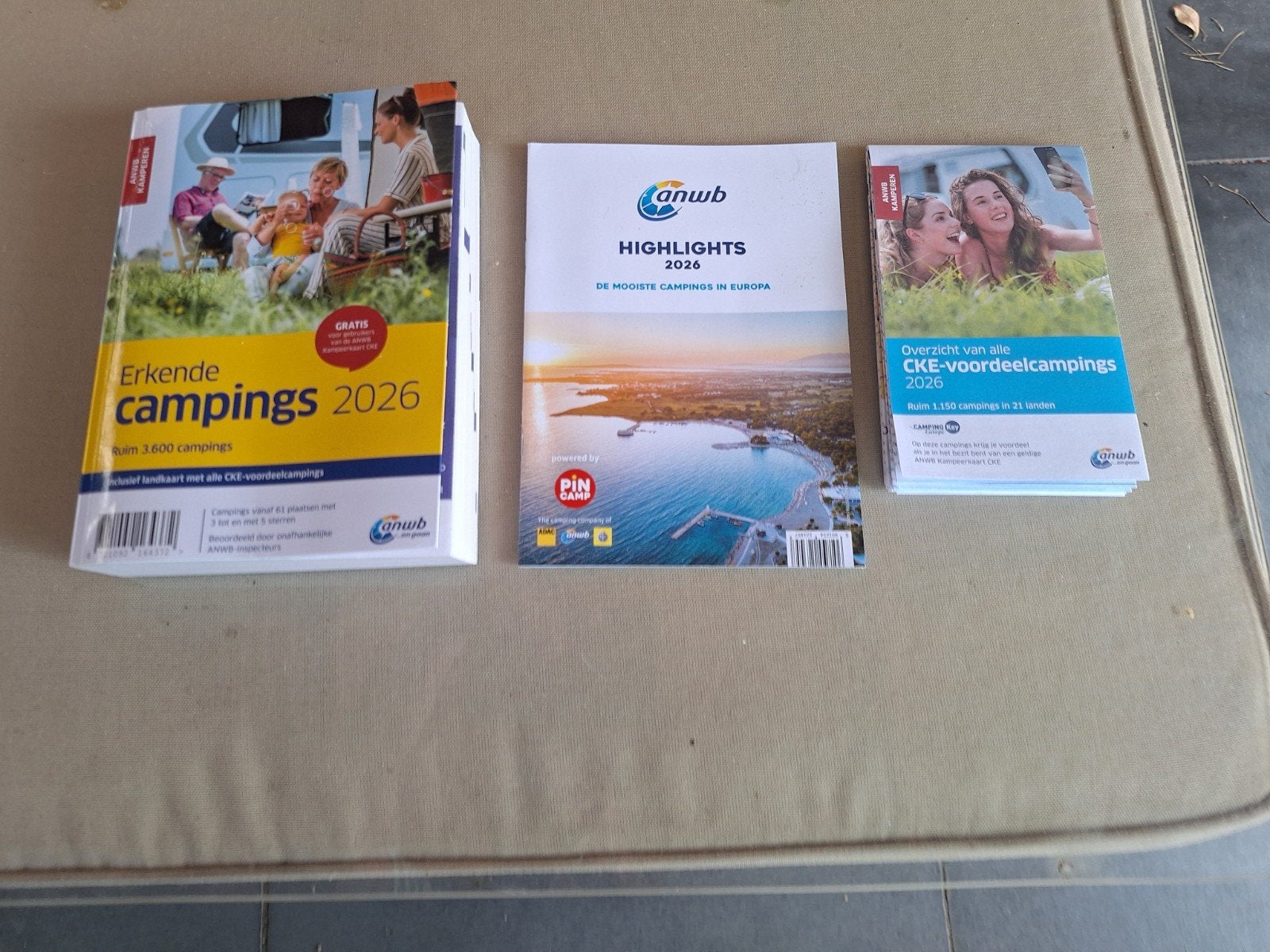ANWB campinggids 2026, Boeken, Europa, Ophalen of Verzenden, Zo goed als nieuw, Campinggids