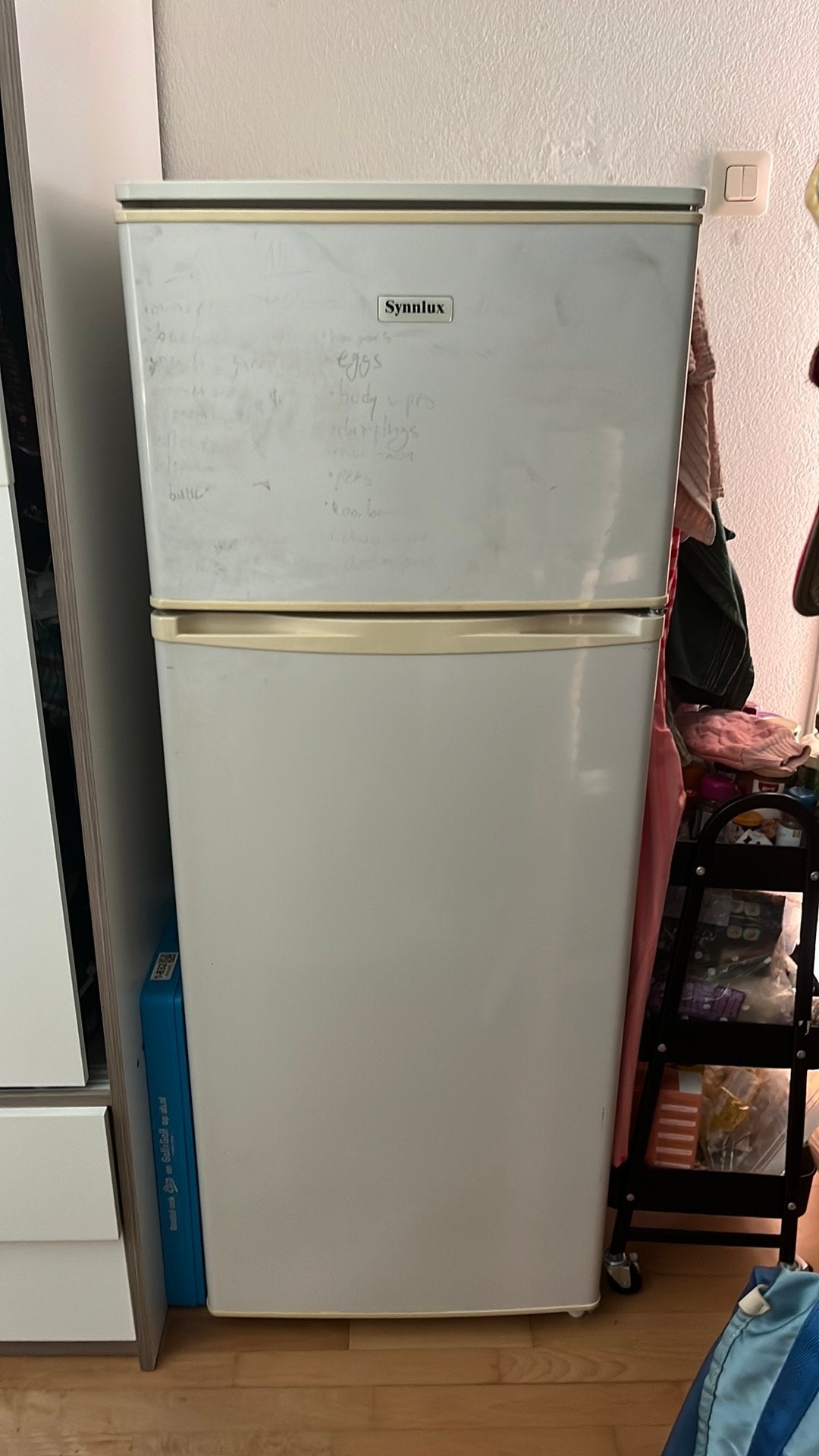 Koelkast/ Fridge - Medium sized, Ophalen, 150 tot 200 liter, Gebruikt, Met aparte vriezer