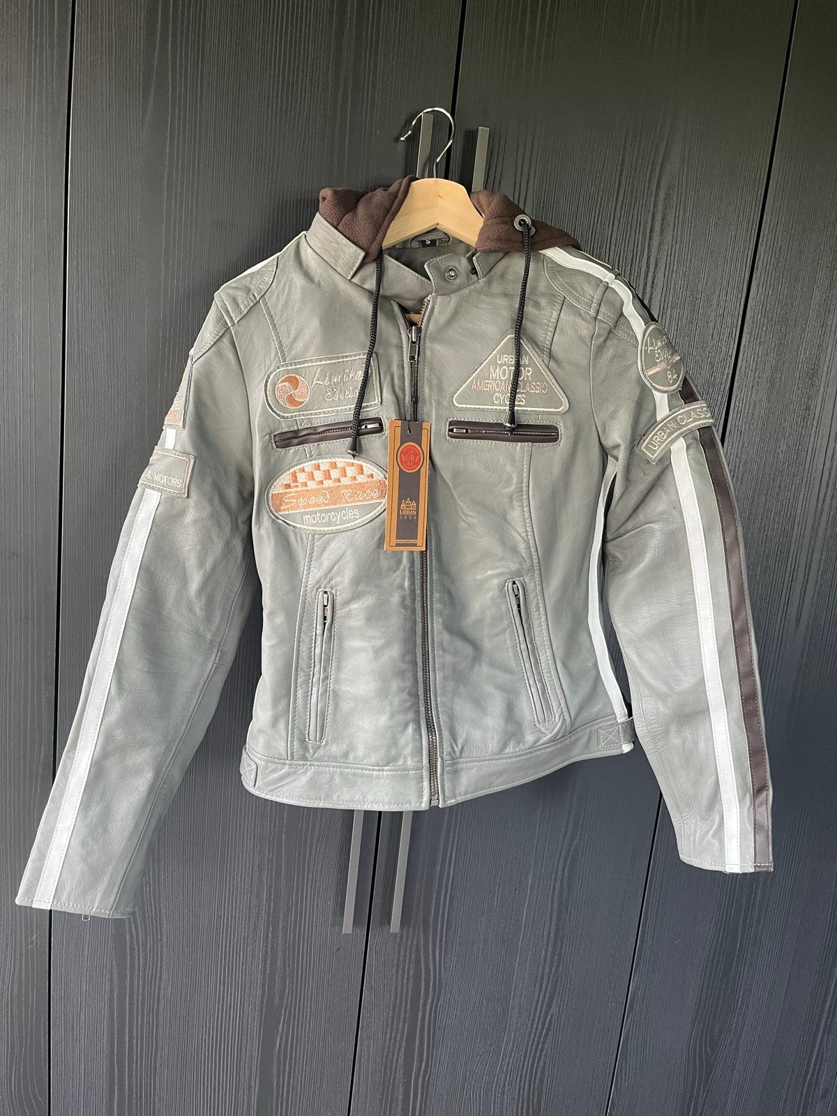 Urban 5884 Leren Jas met Capuchon - Limited Edition, Ophalen of Verzenden, Jas | leer