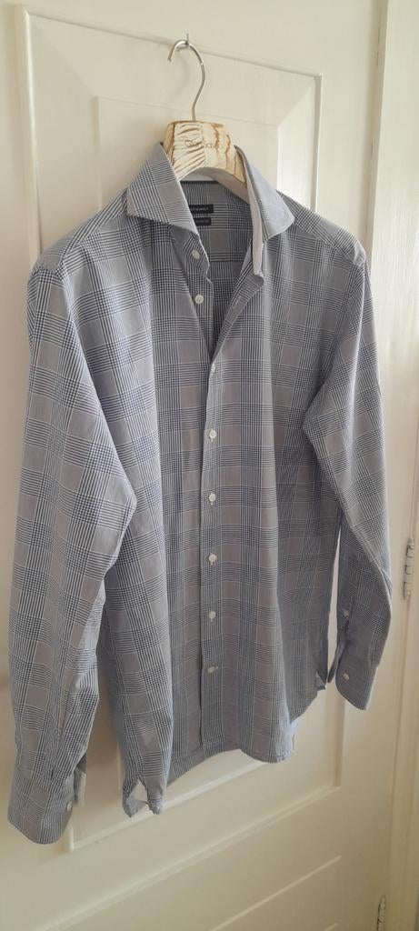 Suitsupply cotton two ply overhemd maat 39/15.5, Halswijdte 39/40 (M), Zo goed als nieuw, Suitsupply, Verzenden