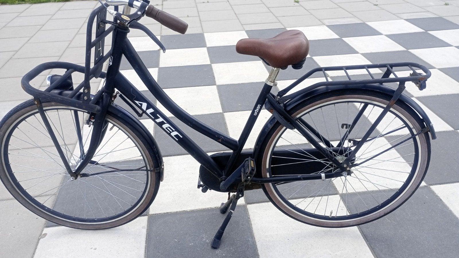 Altec Urban fiets met achterrem, sleutel kwijt, Overige merken, Terugtraprem, Ophalen of Verzenden, 53 tot 56 cm
