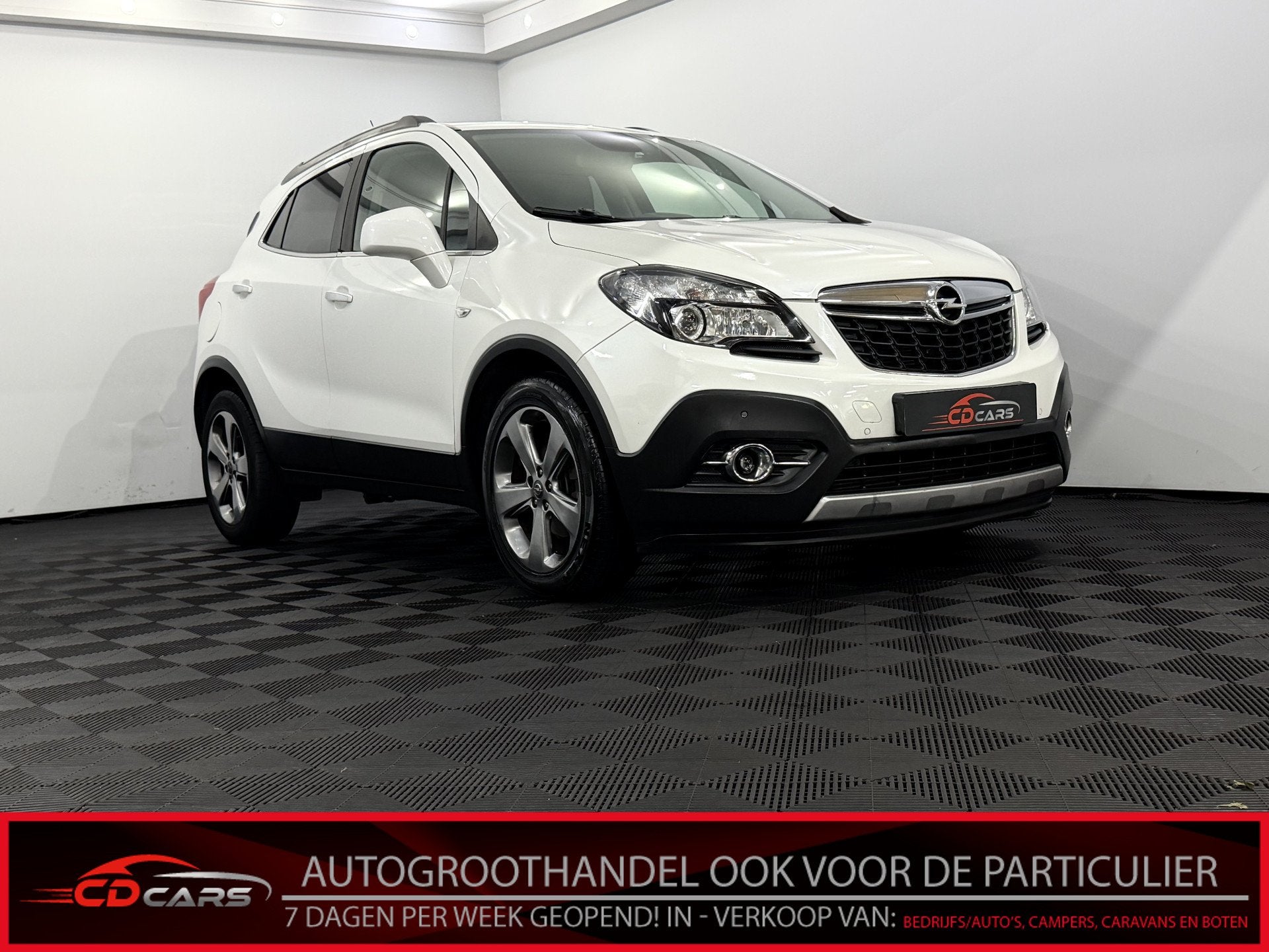 Opel Mokka 1.4 T Edition 4x4 Camera, Navi, Half leder, Cruis, Auto's, Euro 5, 1325 kg, Gebruikt, 4 cilinders