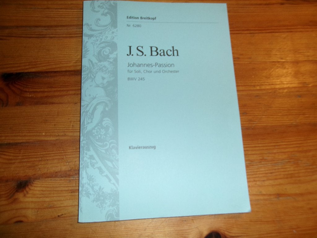 Bach - Johannes Passion, Gebruikt, Piano, Klassiek, Ophalen of Verzenden