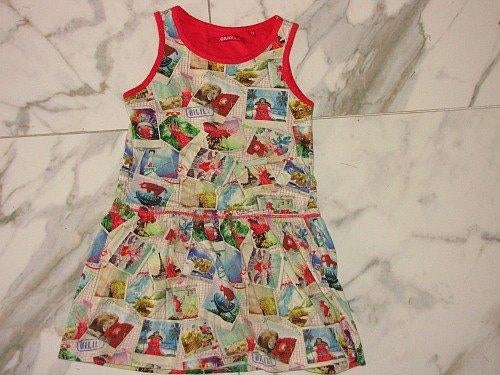 98 OILILY jurk met dieren, Ophalen of Verzenden, Zo goed als nieuw, Meisje, Jurk of Rok