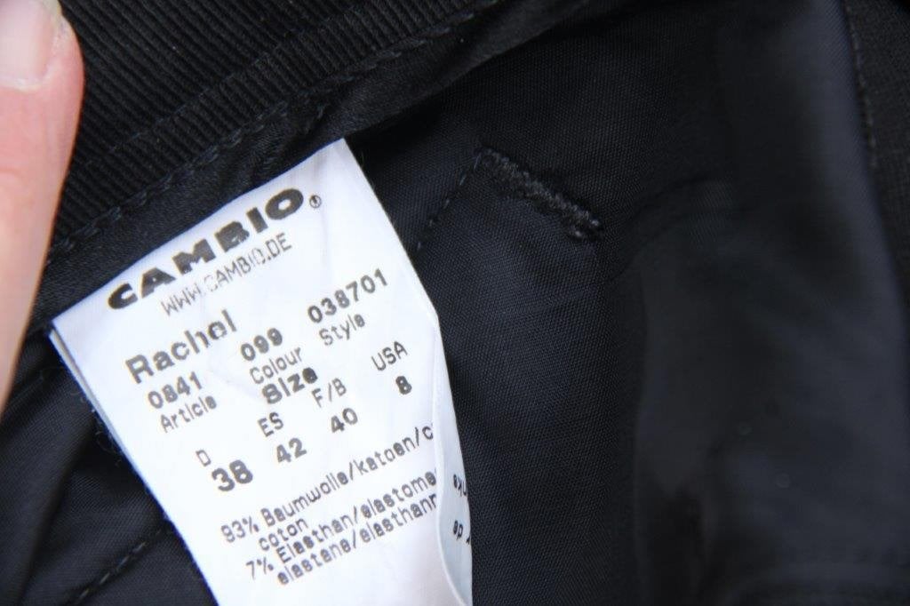 Broek zwart Cambio mt 38 Rachel Vaste prijs AANBIEDING, Maat 38/40 (M), Cambio, Zwart, Ophalen of Verzenden