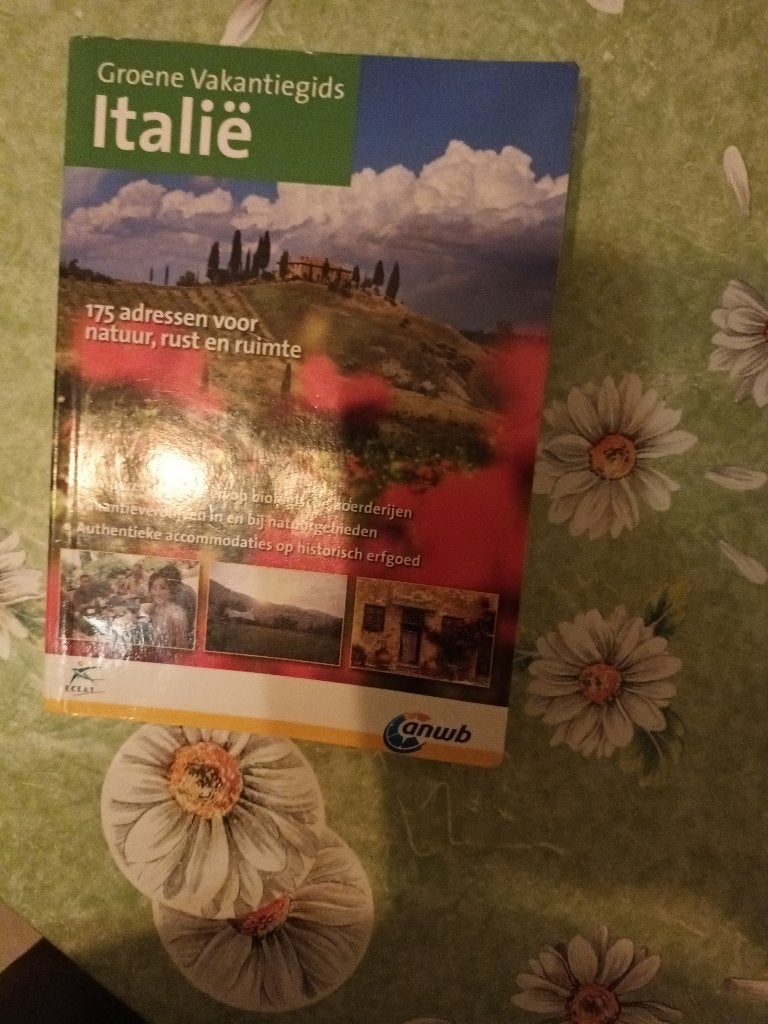 Italie Groene vakantiegids reisgids campings kastelen, Boeken, ANWB, Europa, Ophalen of Verzenden, Zo goed als nieuw