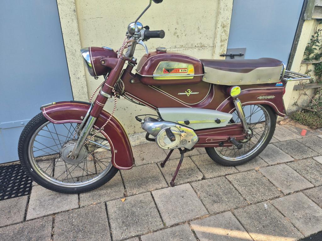 Rap Stokvis Crown 3V Bromfiets, Fietsen en Brommers, Brommers | Puch, Gebruikt, Overige modellen, Maximaal 45 km/u, Ophalen