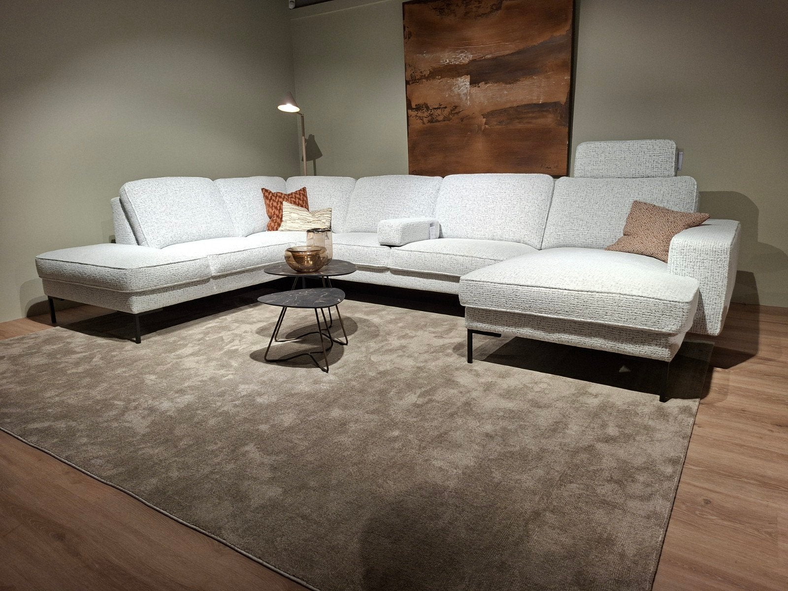 Showroommodel Montel Hoekbank brooklyn, Ophalen, Nieuw, Metaal