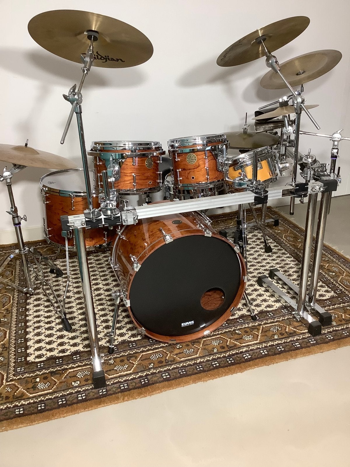 BUBINGA SHELLSET 10/12/16/22, Muziek en Instrumenten, Ophalen, Zo goed als nieuw, Tama
