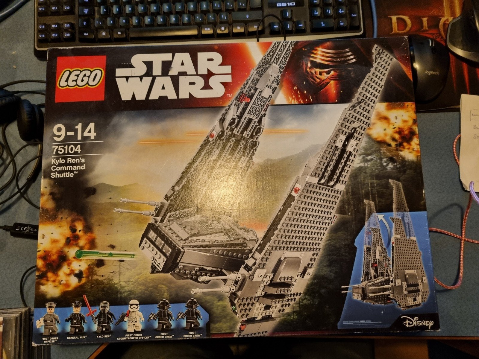 LEGO Star Wars Kylo Ren's Command Shuttle 75104, Kinderen en Baby's, Speelgoed | Duplo en Lego, Nieuw, Lego, Complete set, Compleet