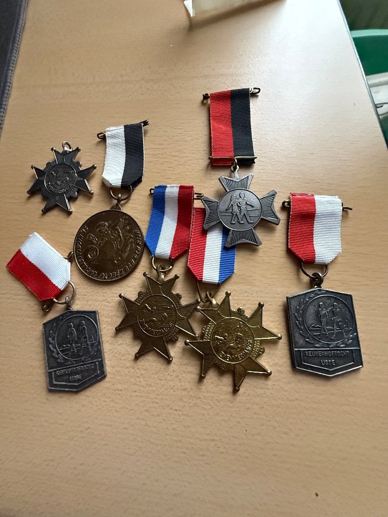 zevental herinneringsmedaljes, Overige merken, Gebruikt, Overige typen, Ophalen of Verzenden