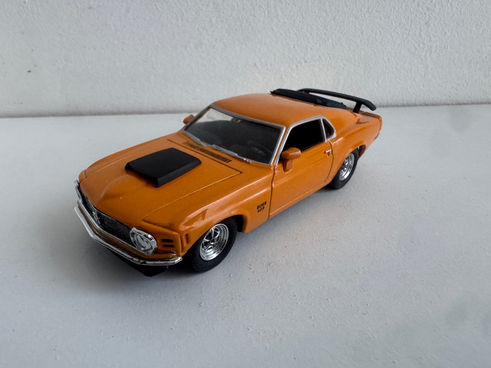 1:43 Ford Mustang 429 Boss 1970 Matchbox in Doos, Ophalen of Verzenden, Gebruikt, Auto, Matchbox