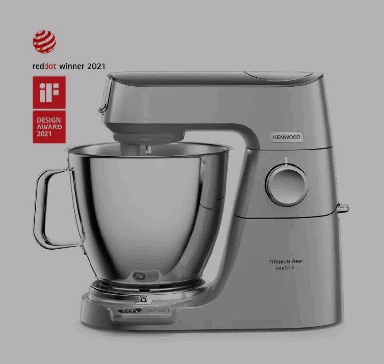 Kenwood Titanium Chef Baker XL Core KVL85.704SI met garantie, 4 liter of meer, Ophalen of Verzenden, Nieuw, 3 snelheden of meer