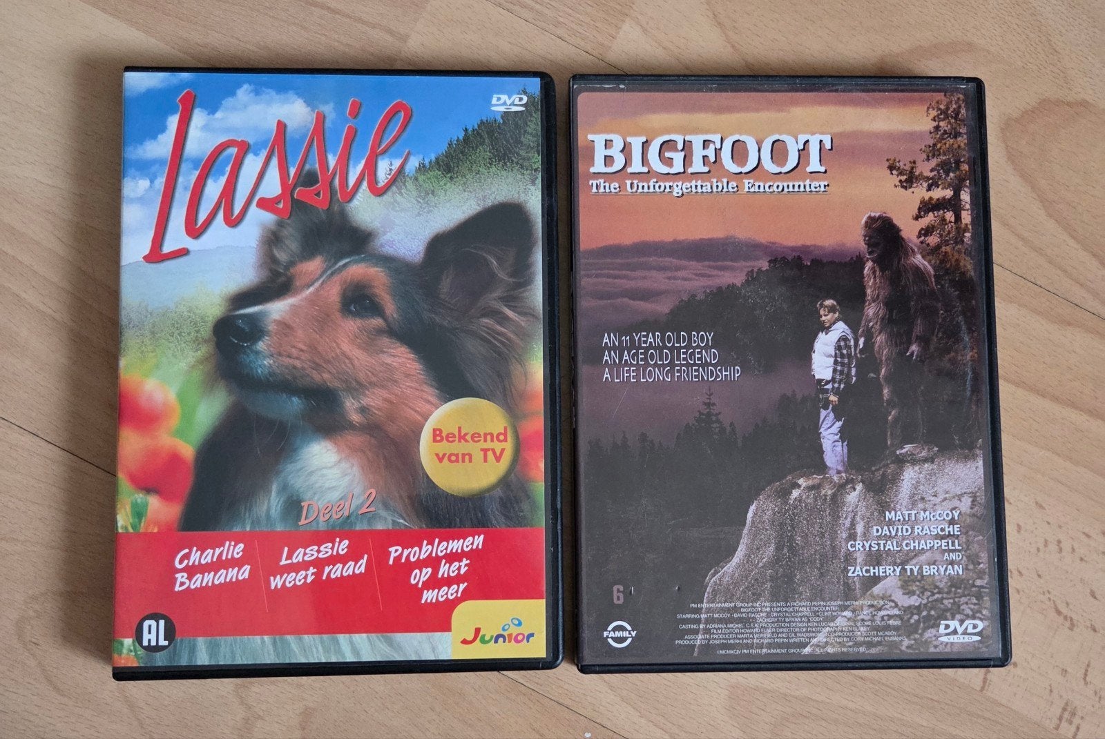 Lassie & Bigfoot, Cd's en Dvd's, Alle leeftijden, Ophalen of Verzenden, Zo goed als nieuw
