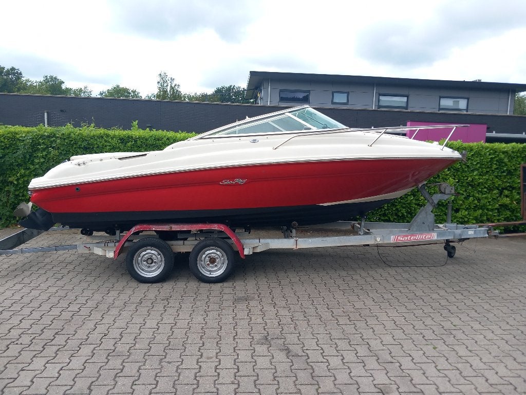 SEA RAY 6 CILINDER INJECTIE EFI+TRAILER INRUIL MOGEL BJ 2000, Watersport en Boten, Ophalen, Gebruikt, Binnenboordmotor, 120 tot 200 pk