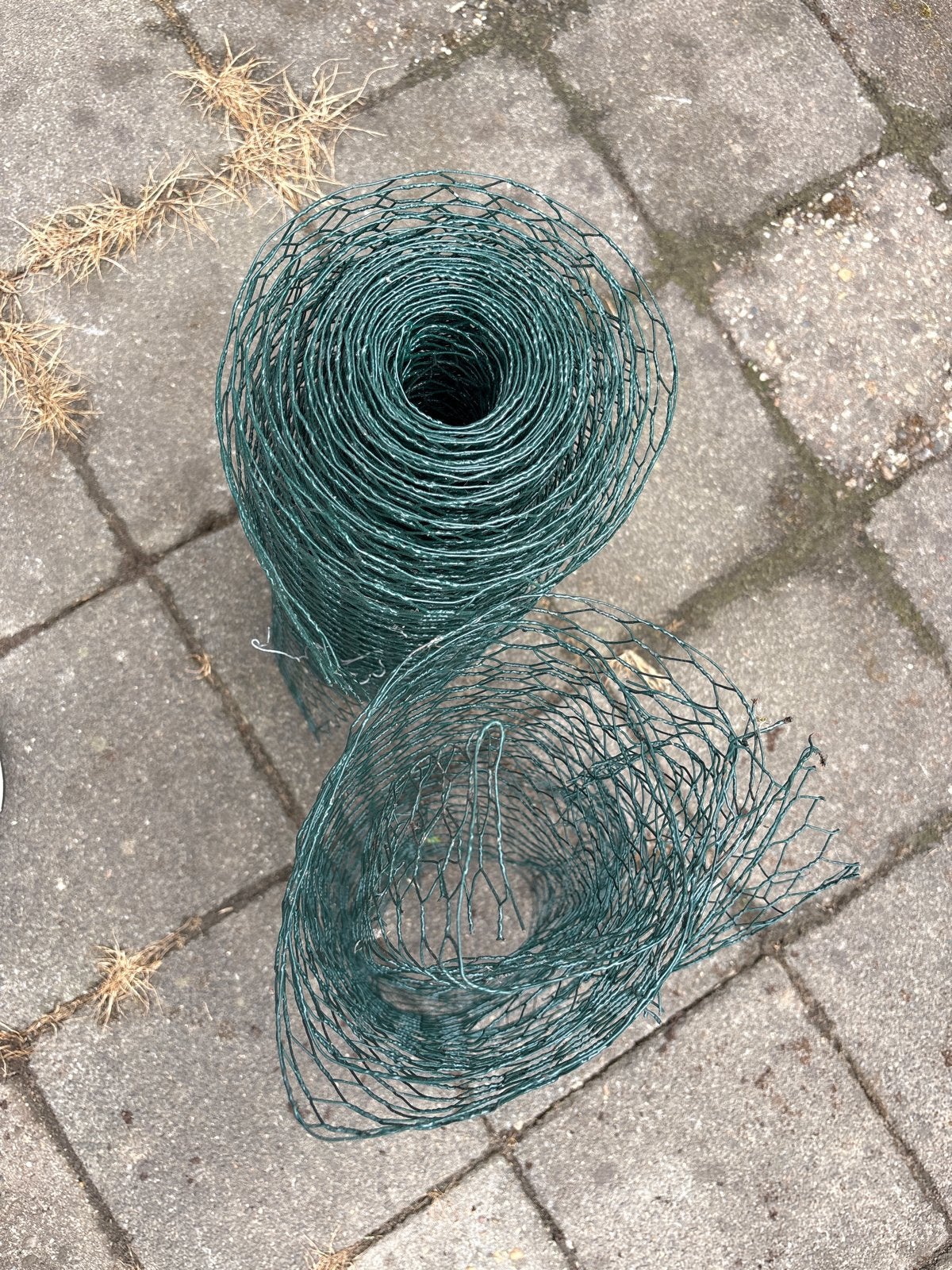 Kippengaas - 1 rol en een los stuk, Ophalen, Gebruikt, Minder dan 10 meter, Gaas