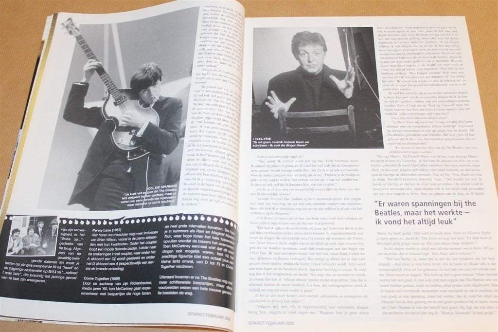 Magazine Gitarist [Feb 2000] — Paul McCartney & Pink Floyd, Ophalen of Verzenden, Gelezen, Artiest