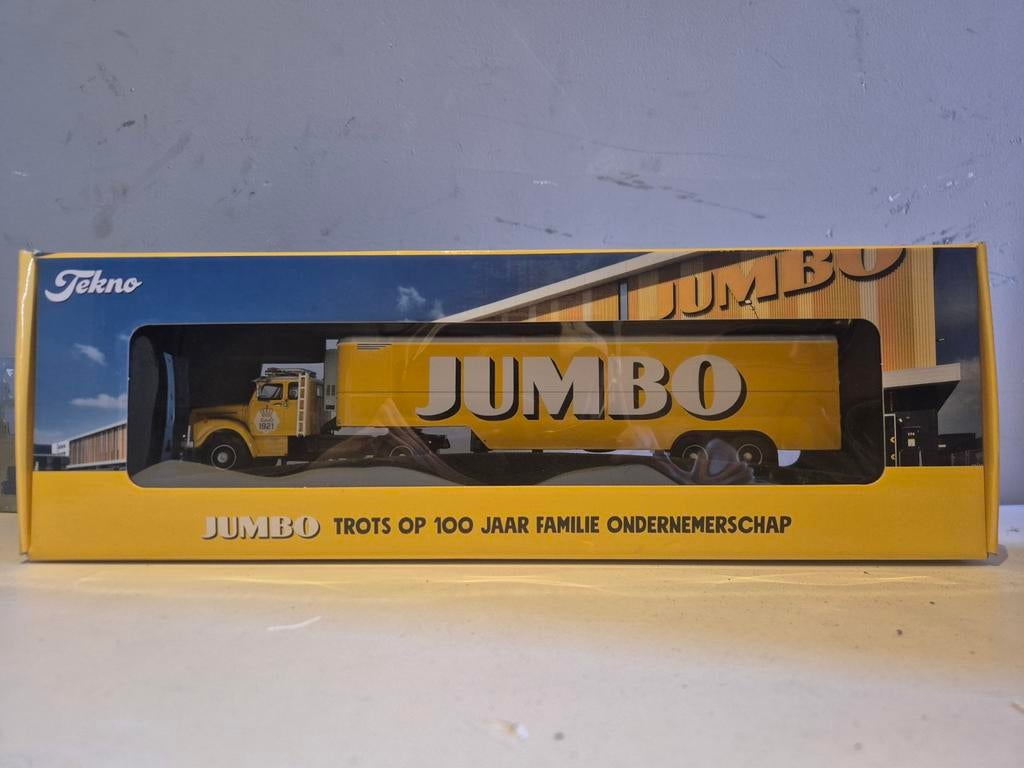 Tekno Jumbo Vrachtwagen Model - 100 Jaar Familiebedrijf, Ophalen of Verzenden, Nieuw, Bus of Vrachtwagen, Tekno
