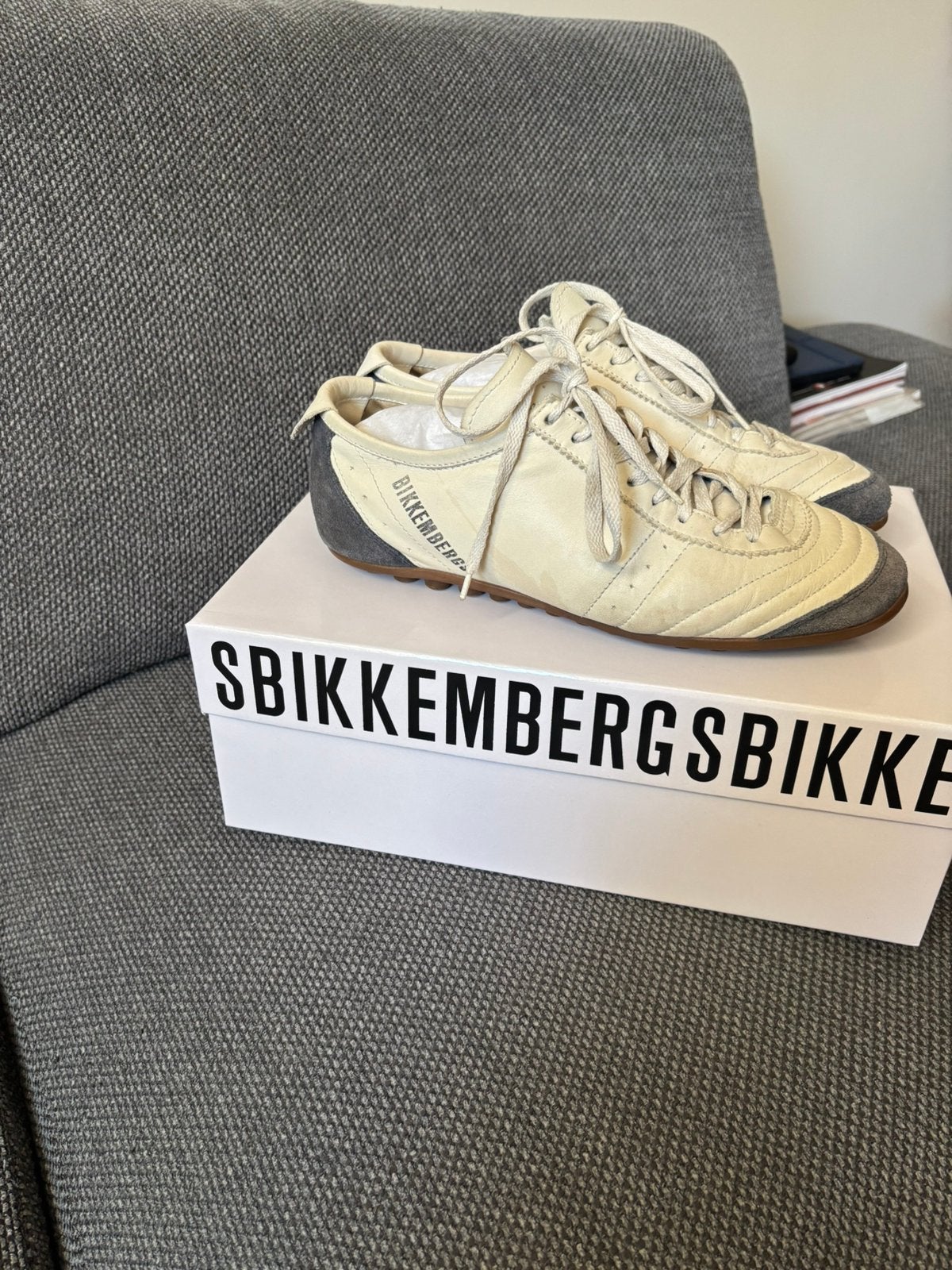 Sneakers Bikkembergs maat 40, Wit, Ophalen of Verzenden, Sneakers of Gympen, Gedragen