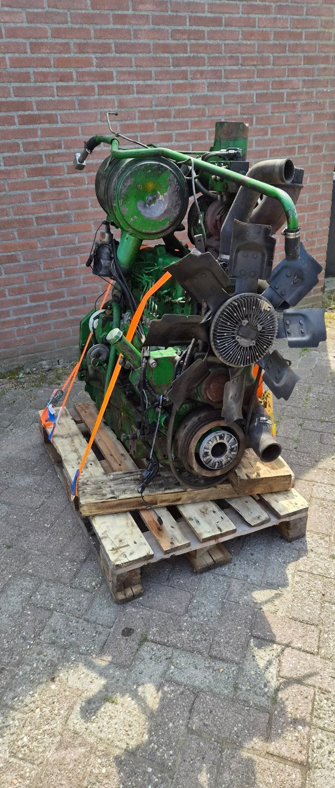 John deere 4455 motor. 6076., Ophalen of Verzenden