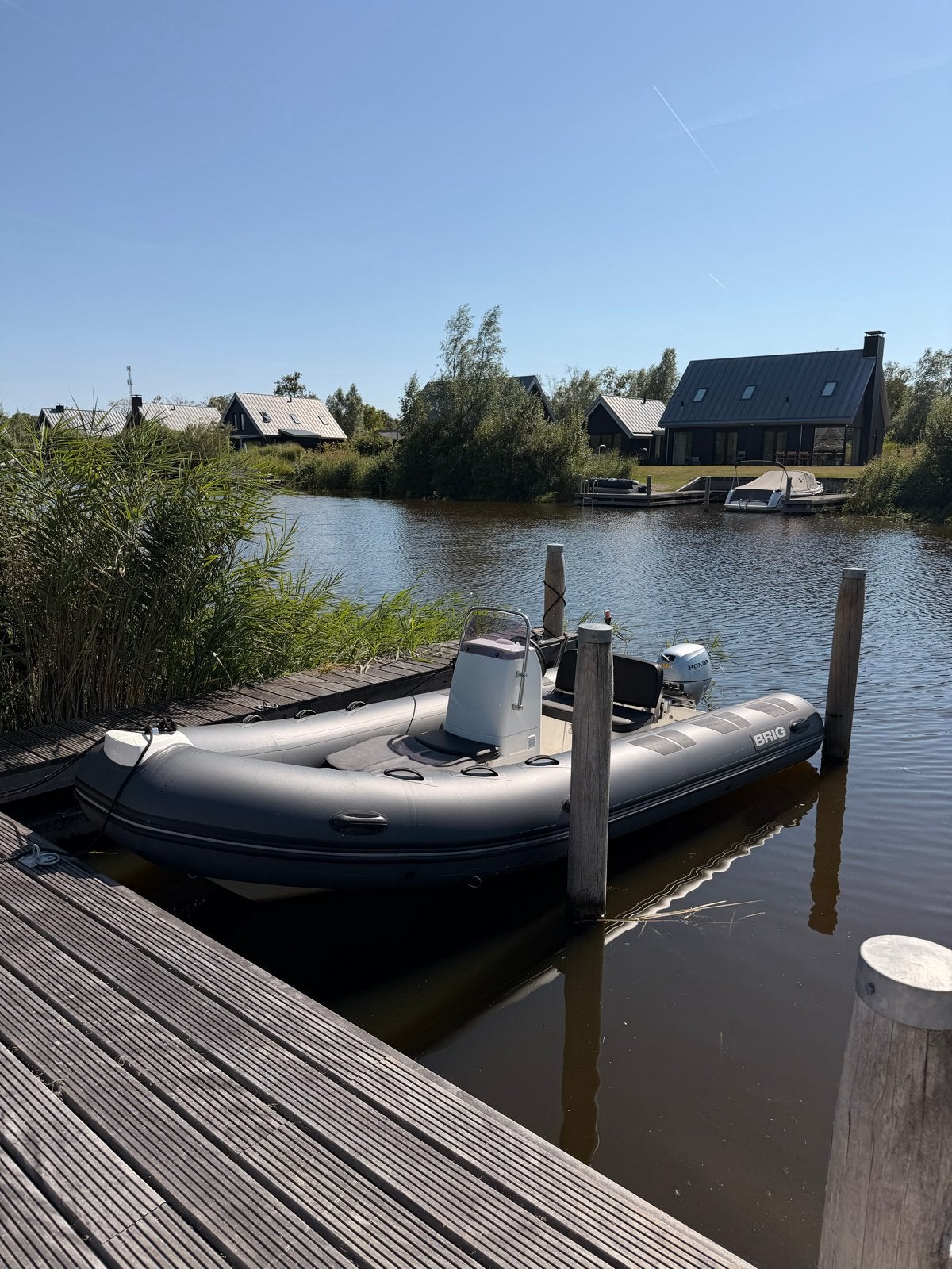 BRIG 500L Luxe RIB met Honda 15pk motor, Watersport en Boten, 15 pk, Zo goed als nieuw, 2 m, Ophalen