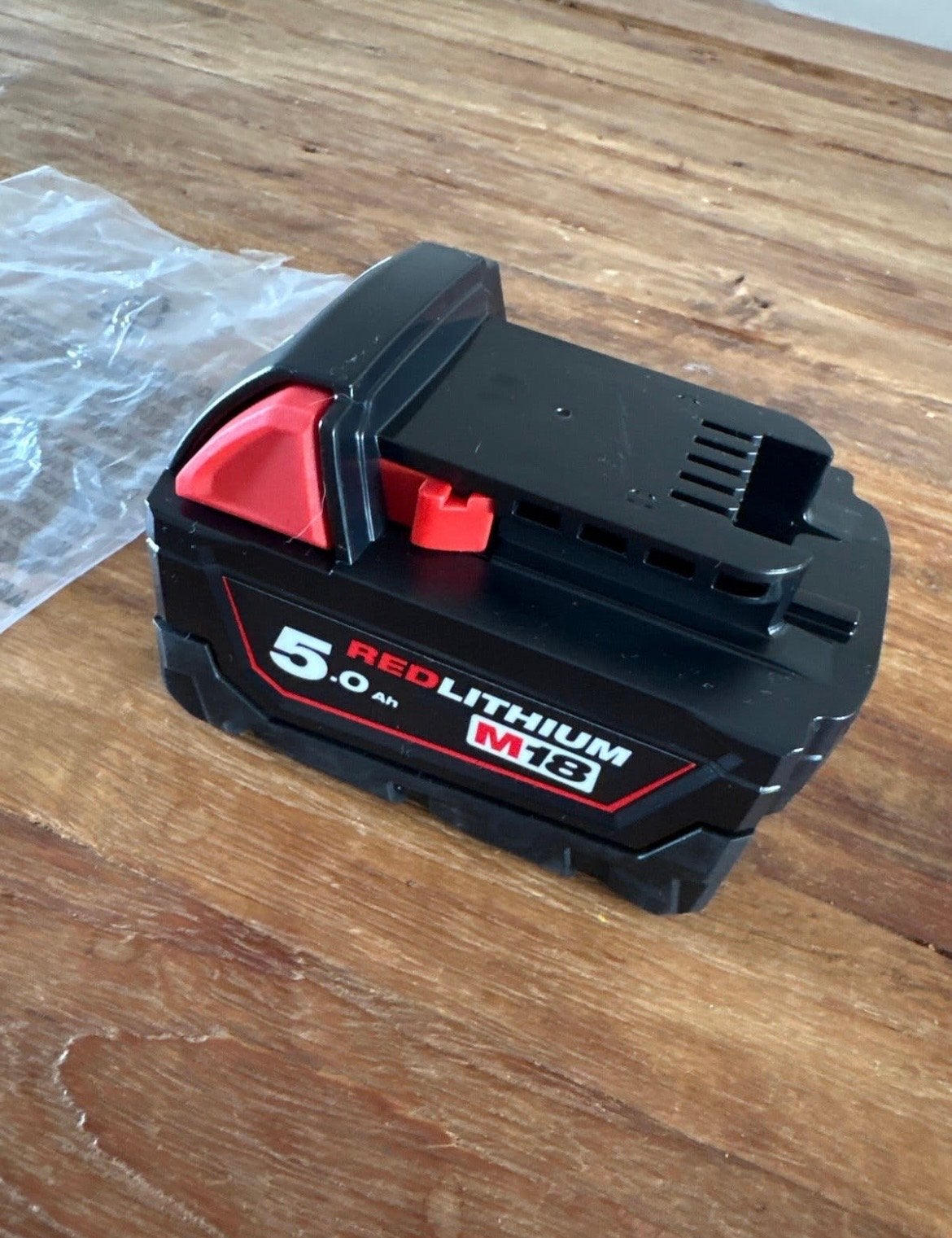 Milwaukee M18 REDLITHIUM 5.0 Ah Accu, Nieuw