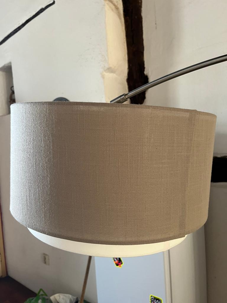 Staande booglamp GRATIS, Ophalen, Gebruikt, Stof, 150 tot 200 cm