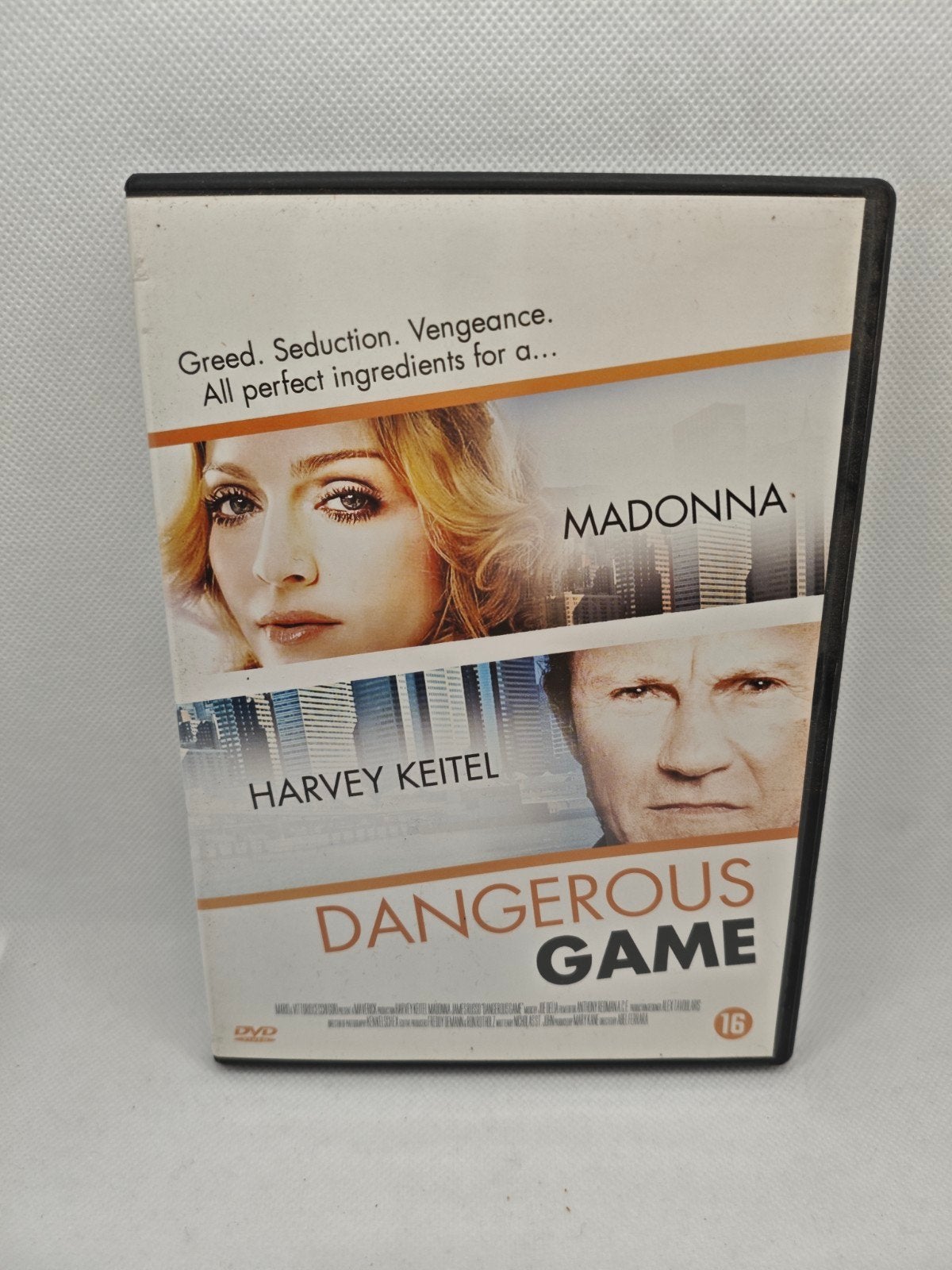 Dangerous game Madonna dvd, Alle leeftijden, Ophalen of Verzenden, Zo goed als nieuw